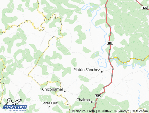 Mapa MICHELIN Amoxoyáhuatl - ViaMichelin