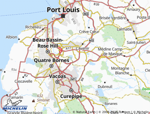MICHELIN Côte d'Or map - ViaMichelin