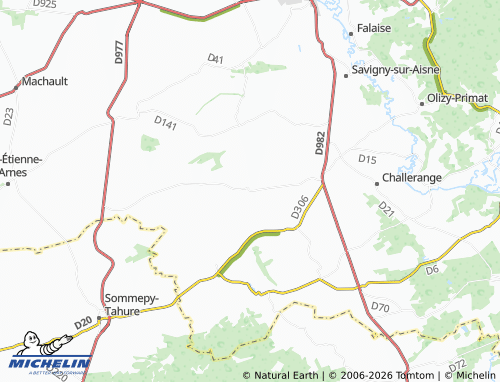 Mapa MICHELIN Liry - ViaMichelin