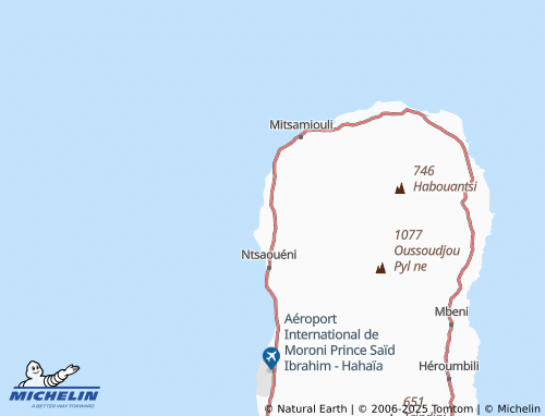 MICHELIN Mchénazi map - ViaMichelin