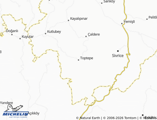 Mappa MICHELIN Toptepe - ViaMichelin
