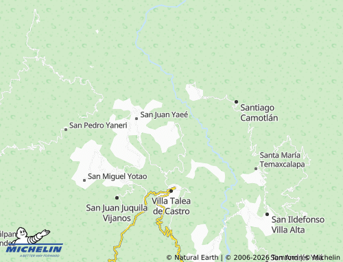Mappa MICHELIN Santiago Lalopa - ViaMichelin