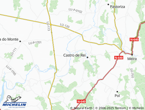 Carte MICHELIN Coea (San Salvador) - ViaMichelin