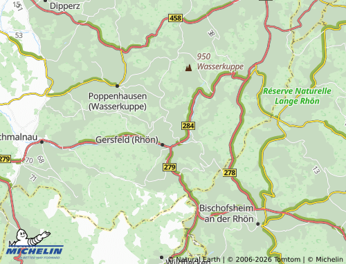 MICHELIN Brembach map - ViaMichelin