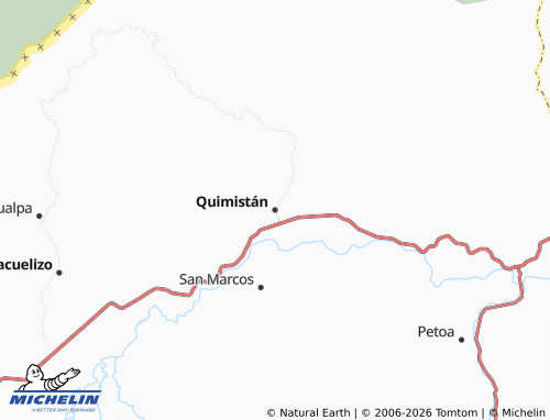 Mappa MICHELIN Quimistán - ViaMichelin