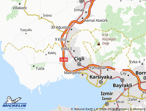 MICHELIN Esentepe map - ViaMichelin