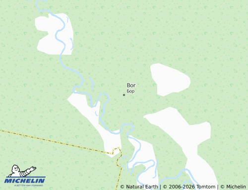 MICHELIN-Landkarte Bor - ViaMichelin