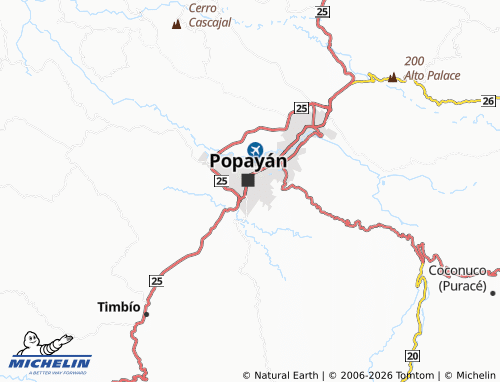 Carte MICHELIN Colombia I - ViaMichelin