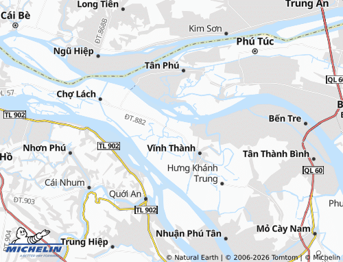 Mapa MICHELIN Long Thới - ViaMichelin