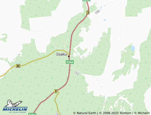 MICHELIN Kasevälja map - ViaMichelin