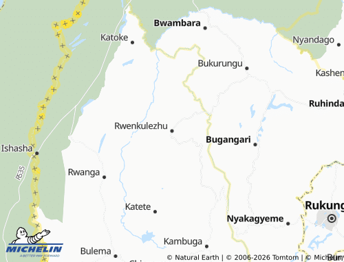 Mappa MICHELIN Rwenkulezhu - ViaMichelin