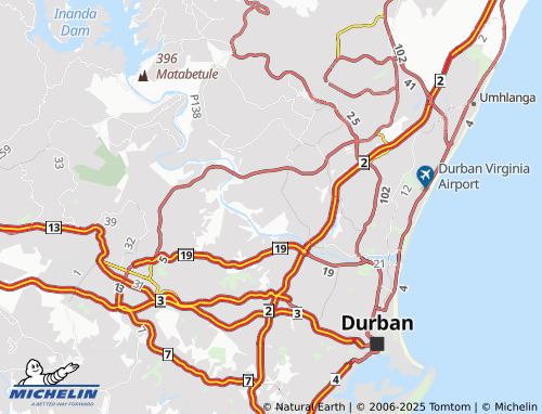 MICHELIN Newcentre map - ViaMichelin