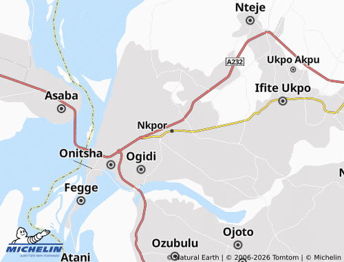 Mappa MICHELIN Nkpor - ViaMichelin
