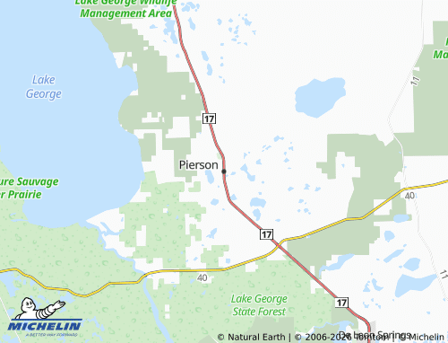 Carte MICHELIN Pierson - ViaMichelin