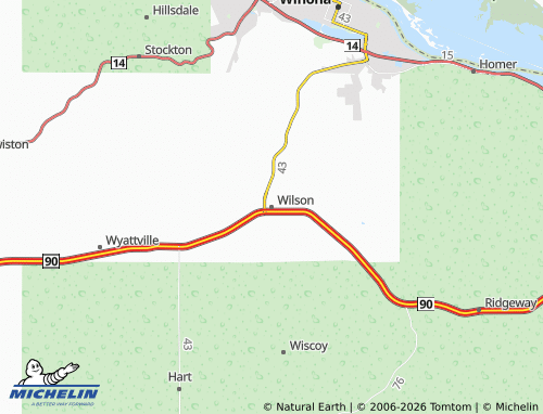 Mappa MICHELIN Wilson - ViaMichelin