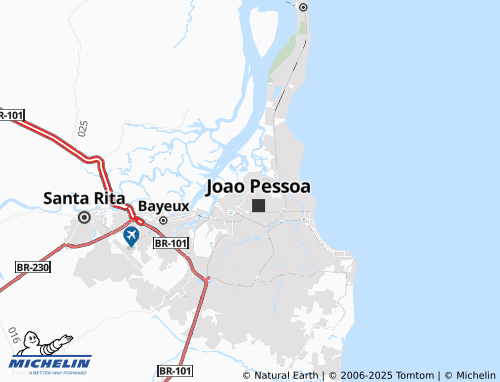 MICHELIN Padre Zé map - ViaMichelin