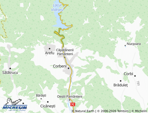 Mappa MICHELIN Berindești - ViaMichelin