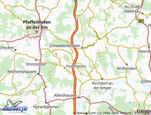 MICHELIN Schelleneck map - ViaMichelin