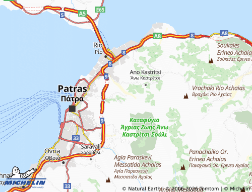 Carte MICHELIN Charadron - ViaMichelin