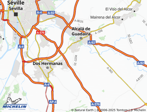 MICHELIN Urbanización San Vicente map - ViaMichelin