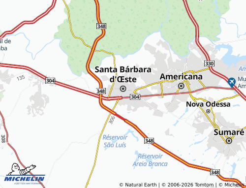 Mappa MICHELIN Vila Boldrin - ViaMichelin