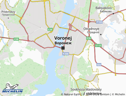 Carte MICHELIN Voronej - ViaMichelin
