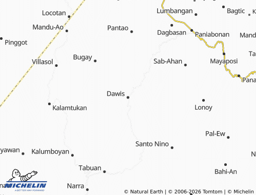 MICHELIN Dawis map - ViaMichelin