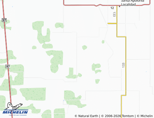 MICHELIN Progreso del Campesino map - ViaMichelin
