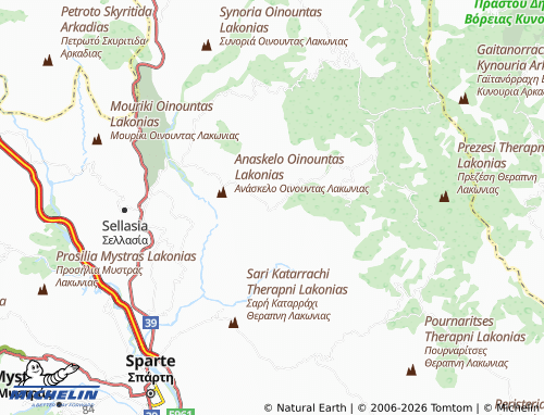 MICHELIN Vasaras map - ViaMichelin