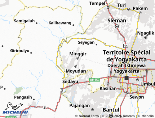 Mapa MICHELIN Sumber Agung - ViaMichelin