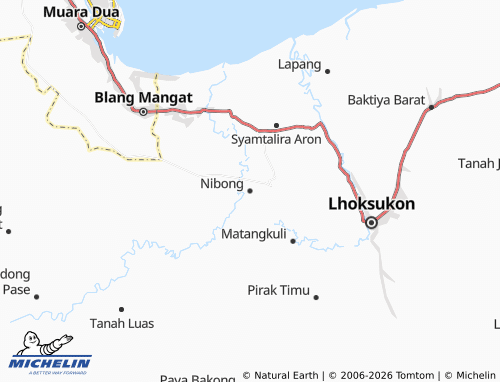 Mapa MICHELIN Nibong - ViaMichelin