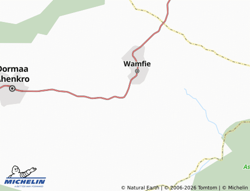 MICHELIN Wamanfo I map - ViaMichelin