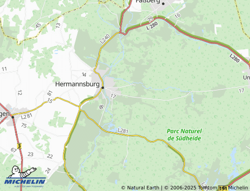 Mappa MICHELIN Misselhorn - ViaMichelin