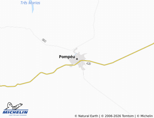 Mappa MICHELIN Pompéu - ViaMichelin