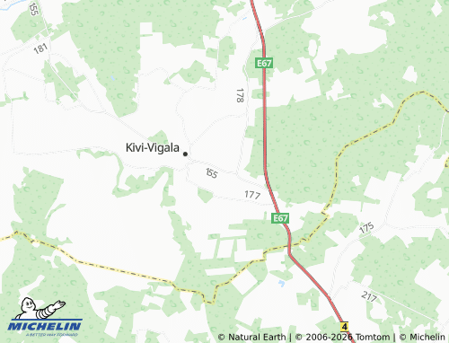 MICHELIN Leibre map - ViaMichelin