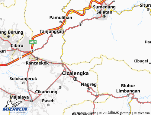 Carte MICHELIN Tegalmanggung - ViaMichelin
