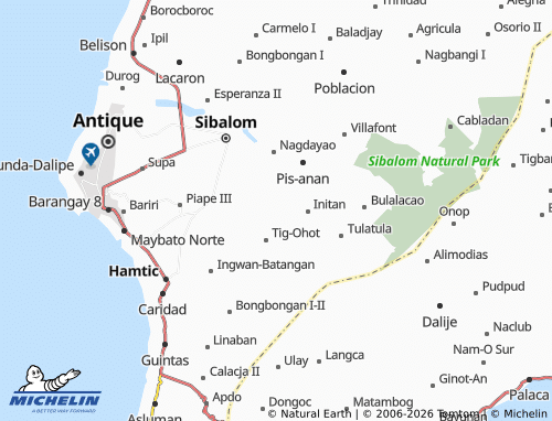 MICHELIN Calog map - ViaMichelin