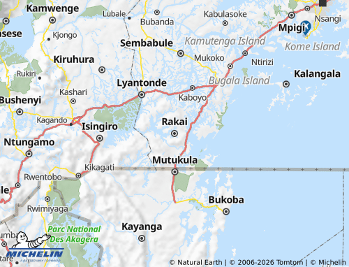 MICHELIN Kooki map - ViaMichelin