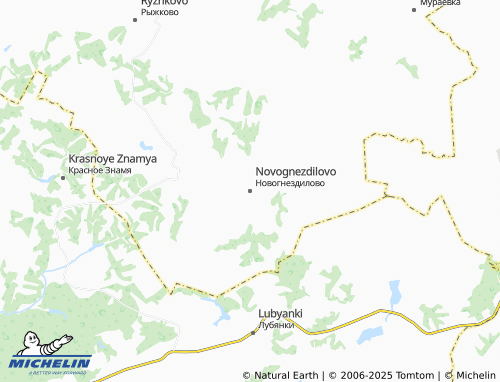MICHELIN-Landkarte Novognezdilovo - ViaMichelin