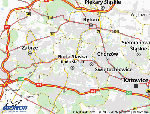 MICHELIN Chebzie map - ViaMichelin