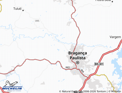 MICHELIN Sete Barras map - ViaMichelin