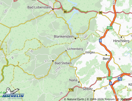 Mappa MICHELIN Lichtenberg - ViaMichelin