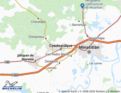 Mapa MICHELIN Tercero - ViaMichelin