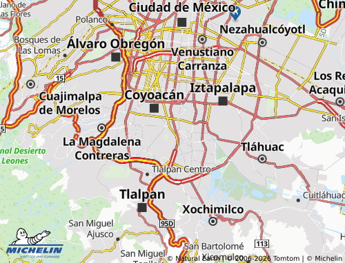 Mappa MICHELIN Rancho El Rosario - ViaMichelin