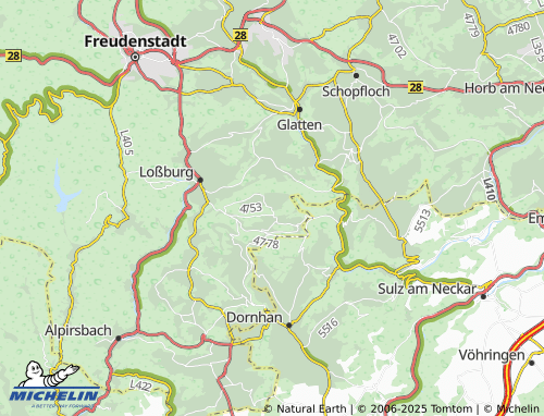Mapa MICHELIN Geroldsweiler - ViaMichelin