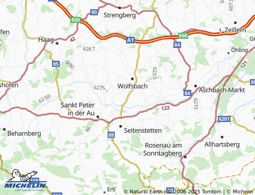 MICHELIN Bubendorf map - ViaMichelin