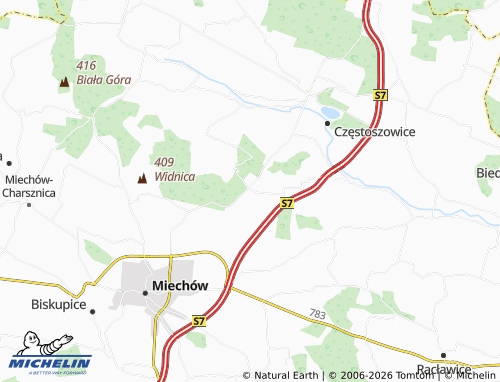 MICHELIN Antolka map - ViaMichelin