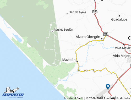 Mappa MICHELIN San Antonio - ViaMichelin