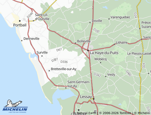 MICHELIN Montgardon map - ViaMichelin