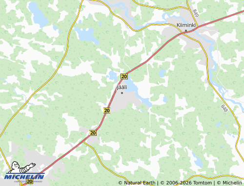 Carte MICHELIN Jääli - ViaMichelin